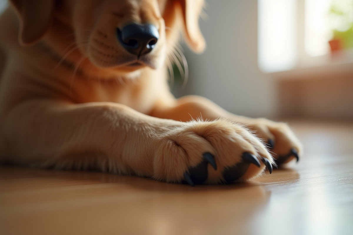 ongle chien