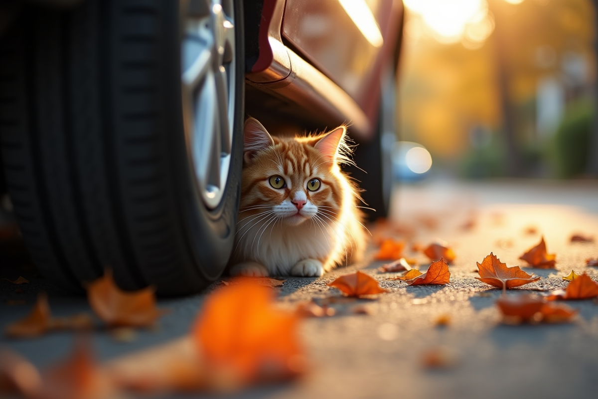 chat abandonné